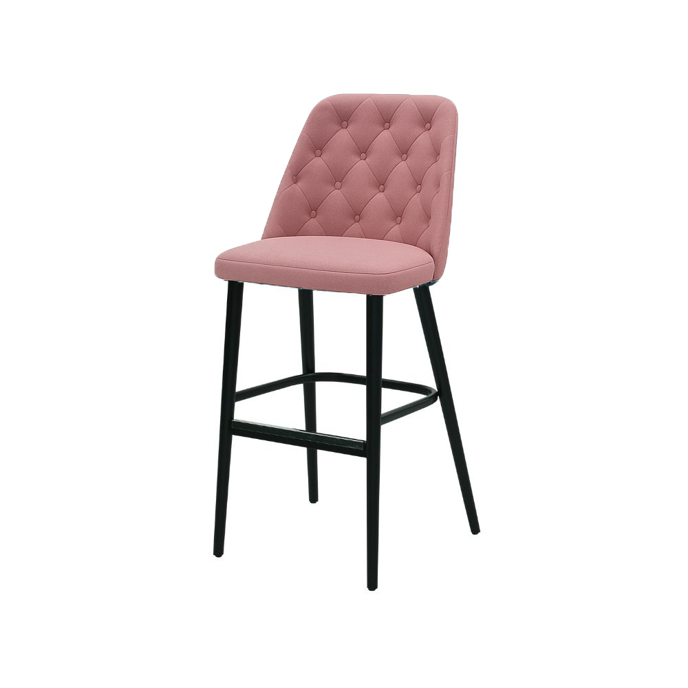 Scaun bar catifea GALBENA | model SCOT