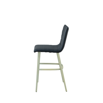 Scaun bar piele VERDE | model NIZZIE