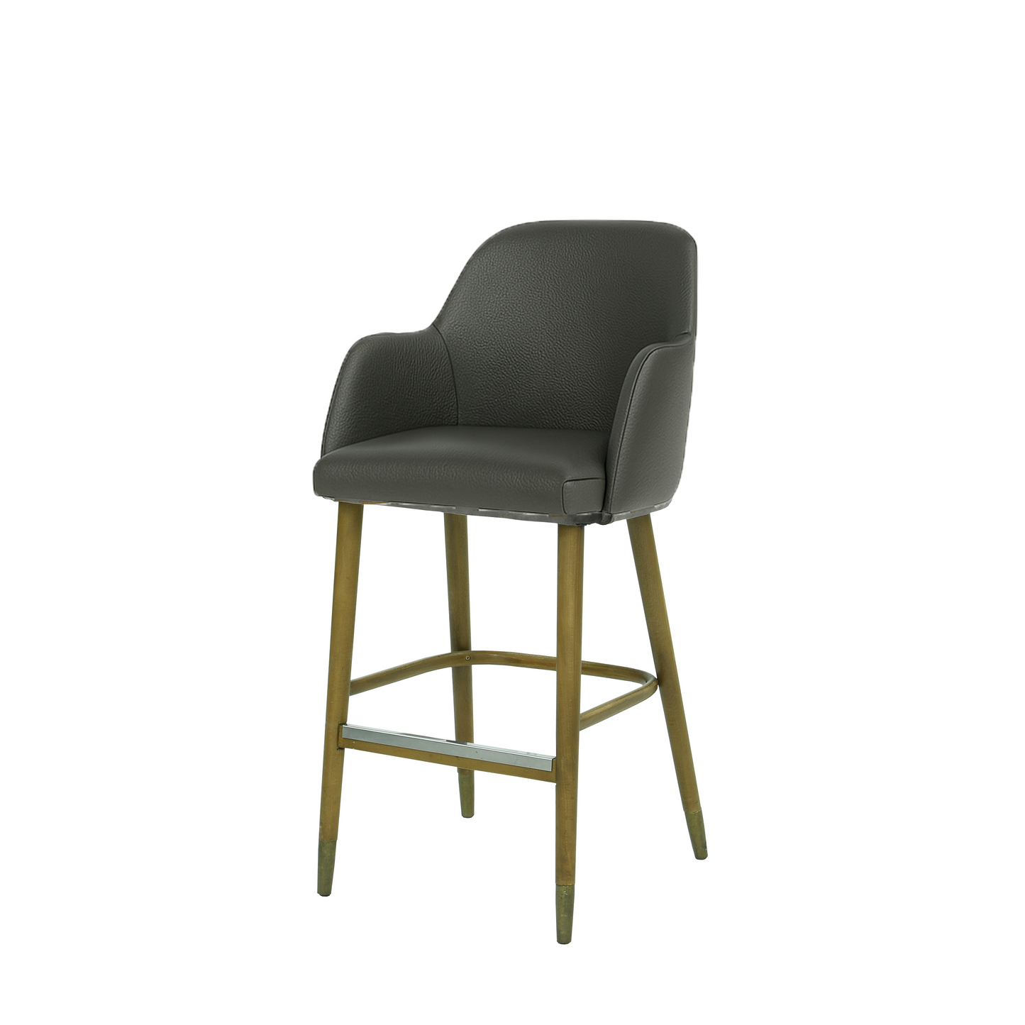 Scaun bar piele BORDO | model PINO