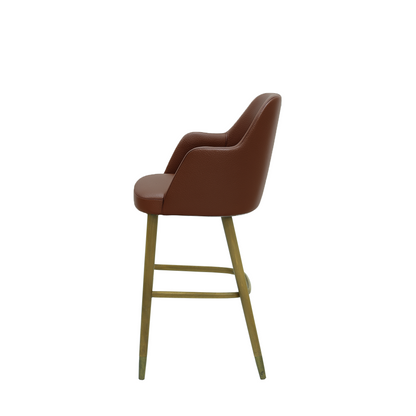 Scaun bar piele BORDO | model PINO