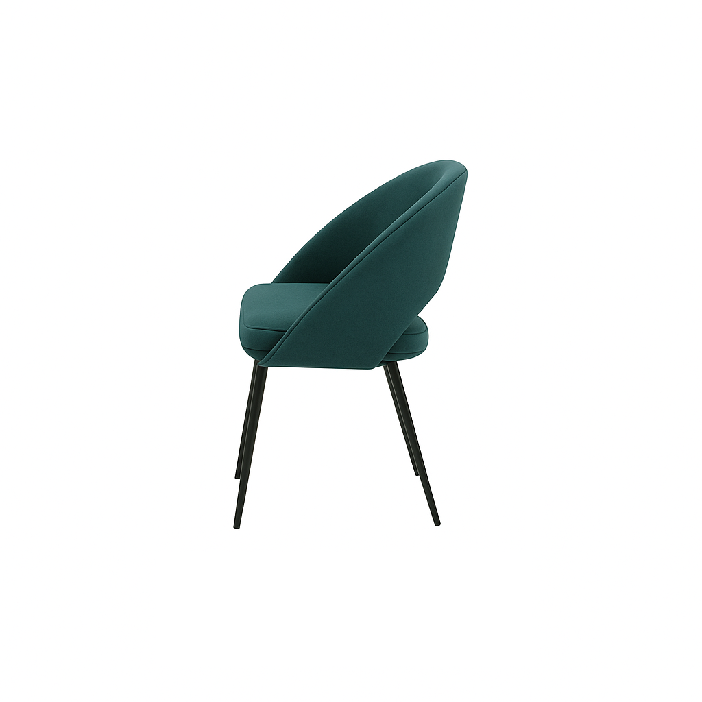 Scaun catifea BORDO | model LAVA