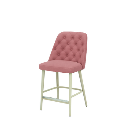 Scaun insula catifea GALBENA | model SCOT