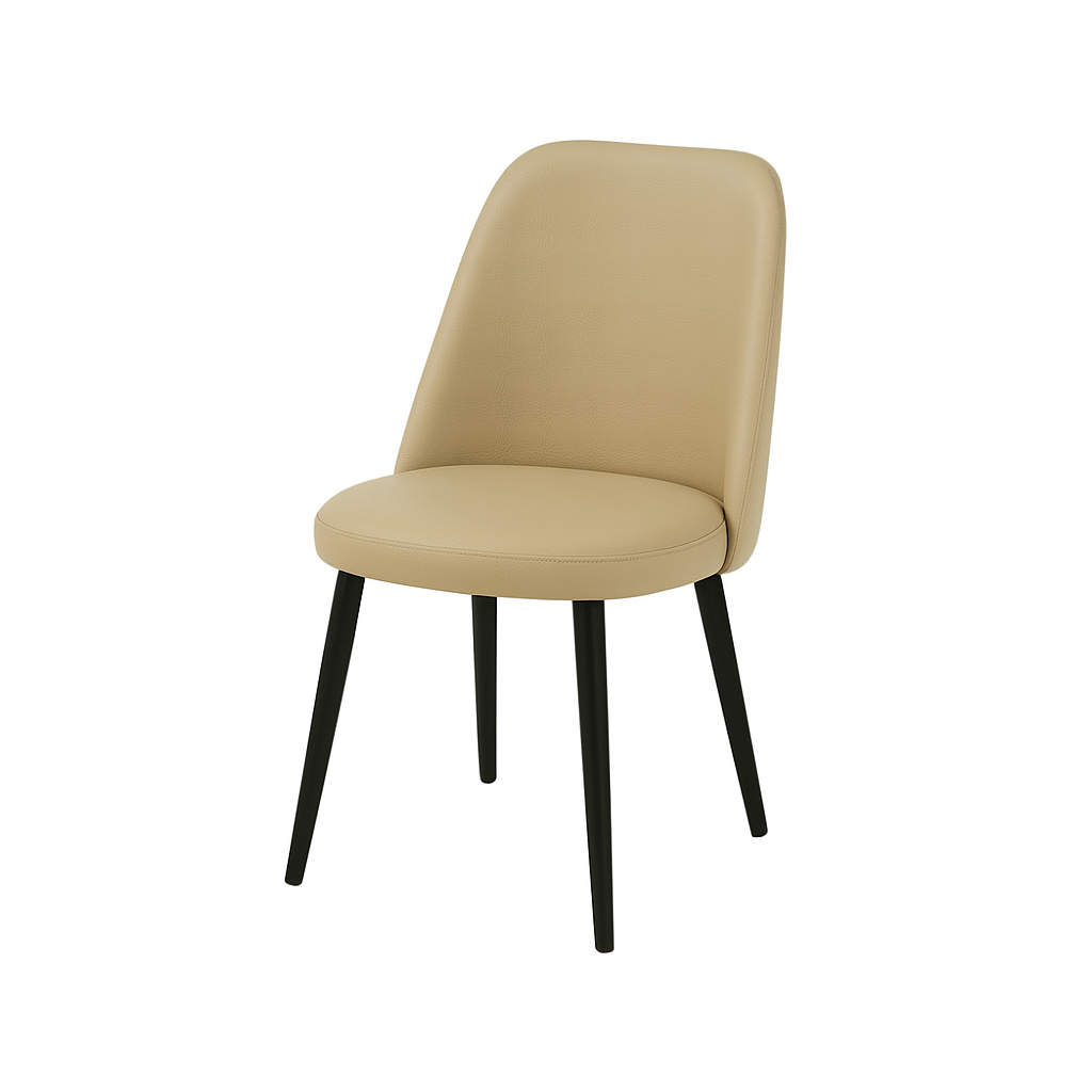 Scaun piele VERDE | model ELA