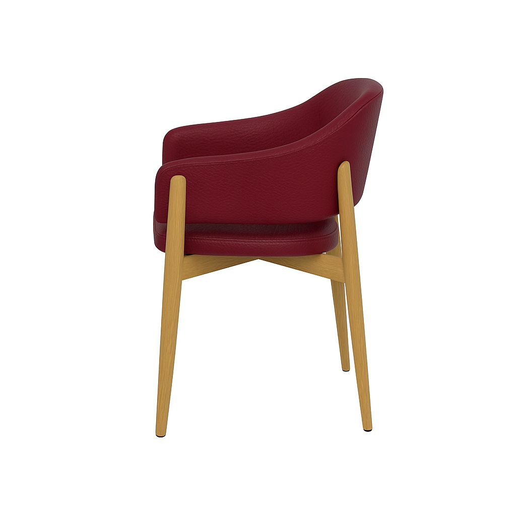 Scaun piele ROSIE | model ALMA