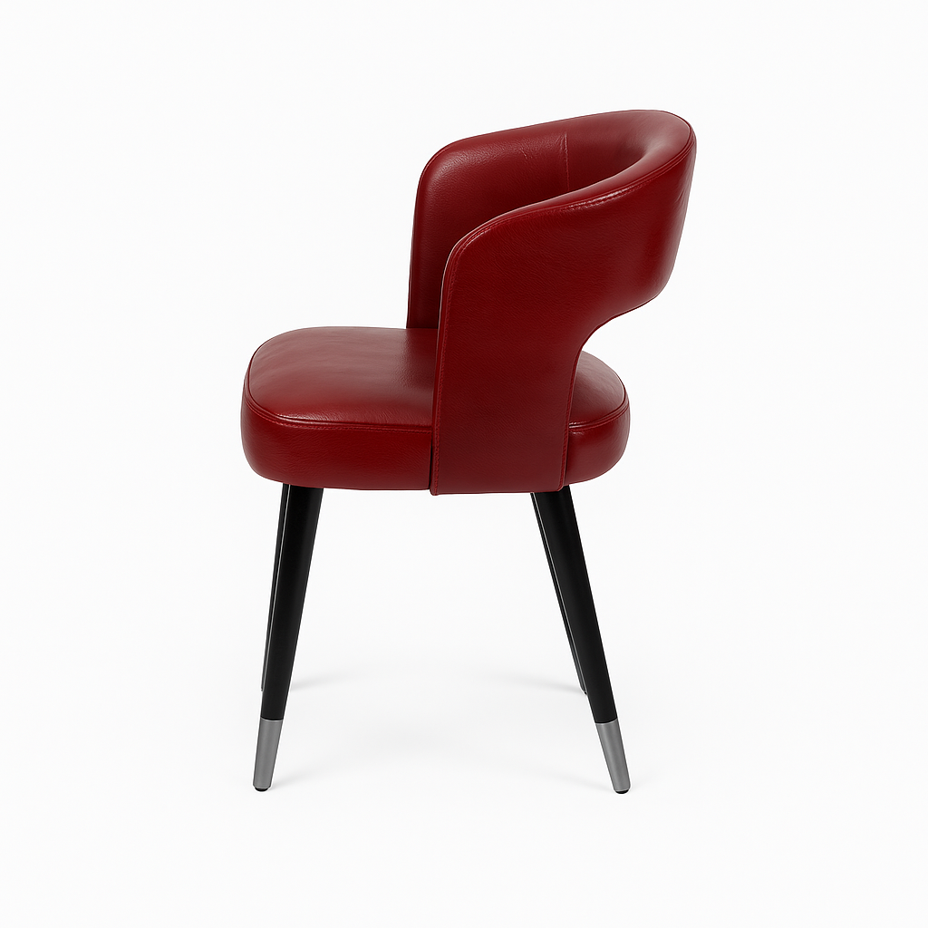 Scaun piele GALBENA | model SANDY